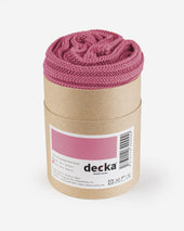 Decka Cased Heavyweight Plain Socks - Flamingo