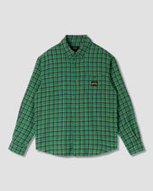 Flannel Shirt (Summer Green Plaid)