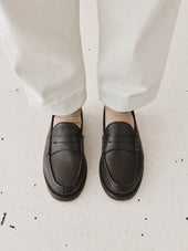 Balfron Flexi 001 Leather Penny Loafers