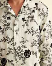 Flocked Sweetunia Long Sleeve Shirt