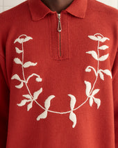 Floret Pullover - Red
