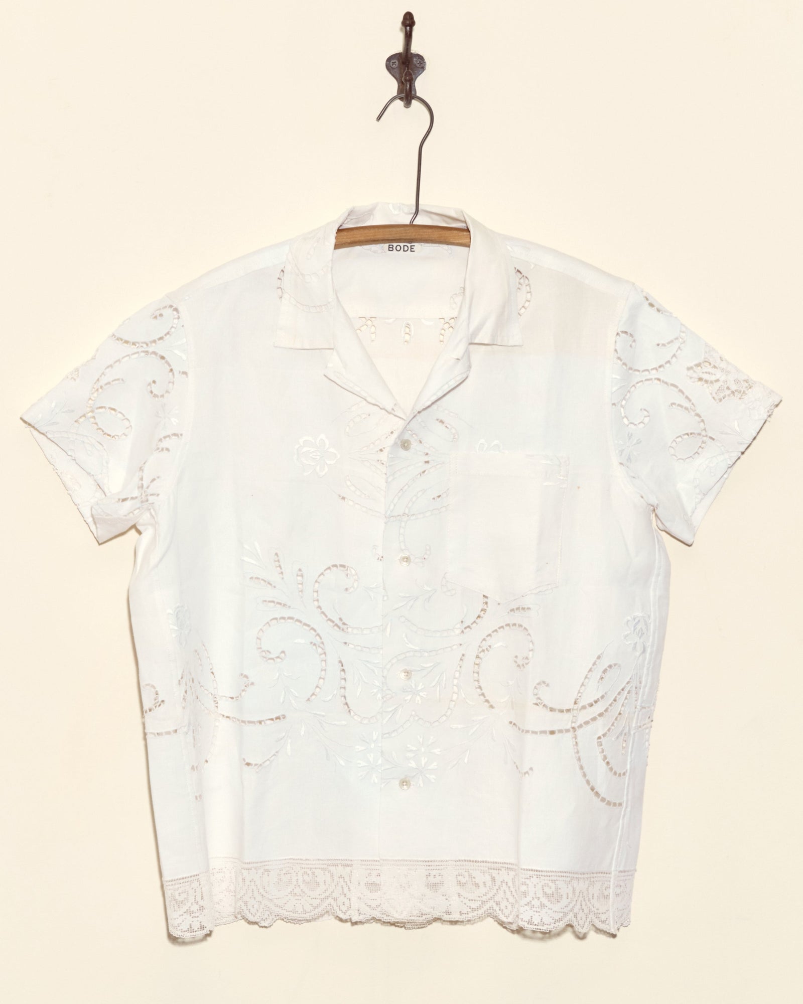 Flower Fountain Short Sleeve Shirt - M