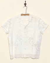 Flower Fountain Short Sleeve Shirt - M
