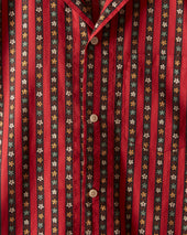Flower Ribbon Short Sleeve Shirt Xs S