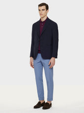 Giacca Butterfly In Lana Blu