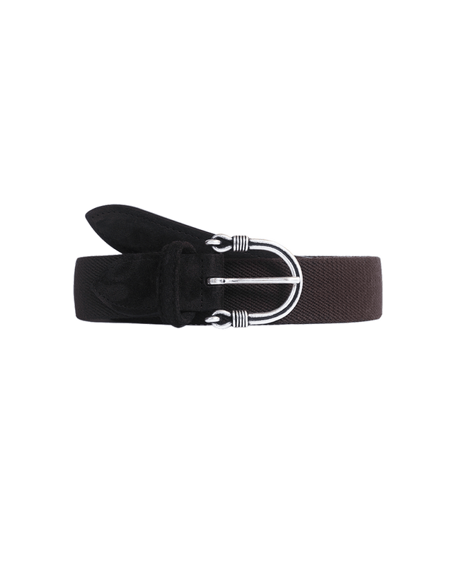 Cotton Drill Belt - Chocolate