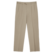 Double Pleated Trousers Seersucker