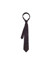 Paisley Madder Tie - Navy