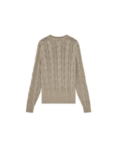 Yachtie Cable Sweater Beige