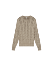 Yachtie Cable Sweater Beige