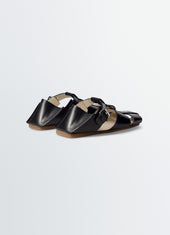 Fisherman Slip On Sandals In Leather