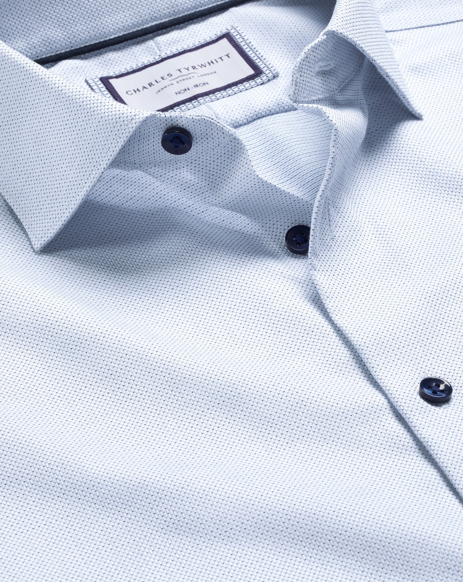 Non Iron Stretch Texture Shirt