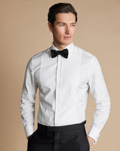 Marcella Bib Tuxedo Shirt