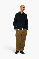 Anniversary Patch Overshirt Deep Green Moleskin