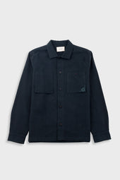 Anniversary Patch Overshirt - Deep Green Moleskin