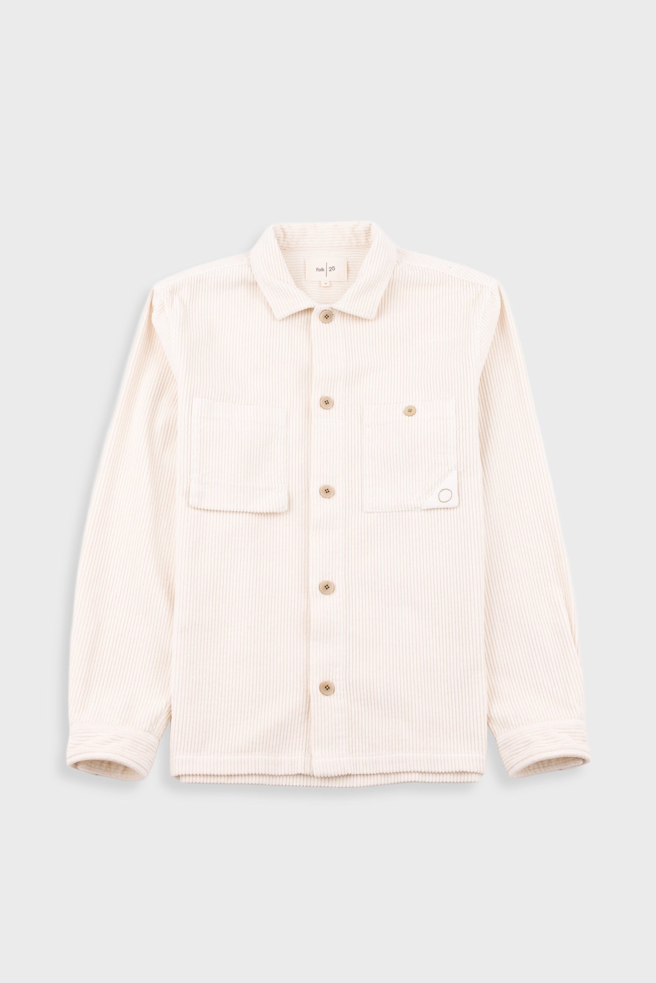 Anniversary Patch Overshirt Light Chunky Cord