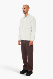 Anniversary Patch Overshirt Misty Green Chunky Cord