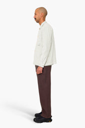 Anniversary Patch Overshirt Misty Green Chunky Cord