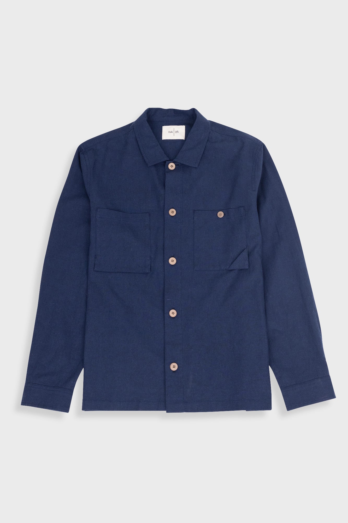 Anniversary Patch Overshirt Linen