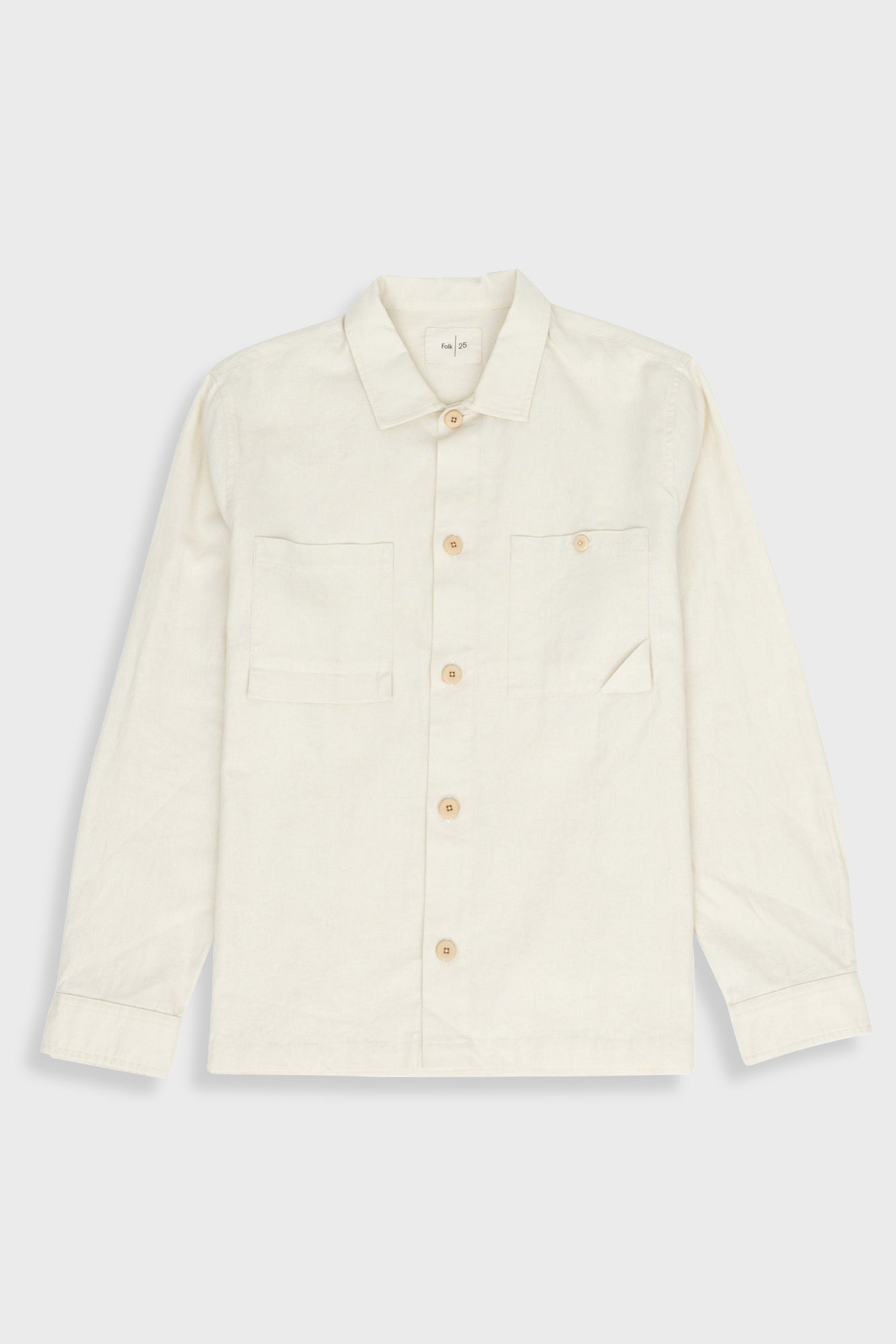 Anniversary Patch Overshirt Linen