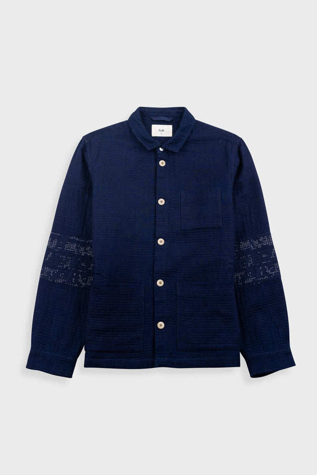 Assembly Jacket - Indigo Texture