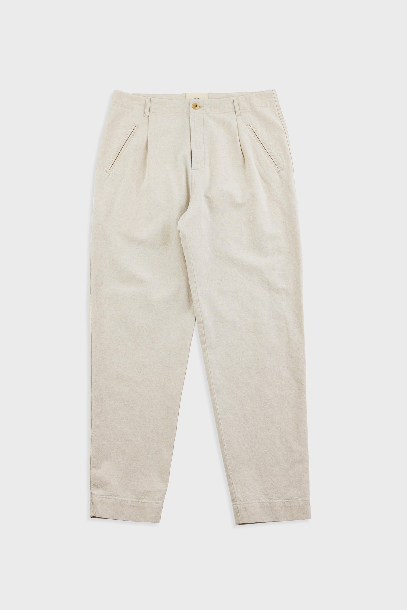 Assembly Pant Natural Linen Cotton Canvas