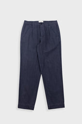 Assembly Pant - Slate Blue Herringbone