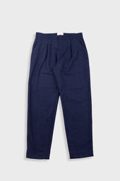Assembly Suit Trouser - Navy Melange Wool