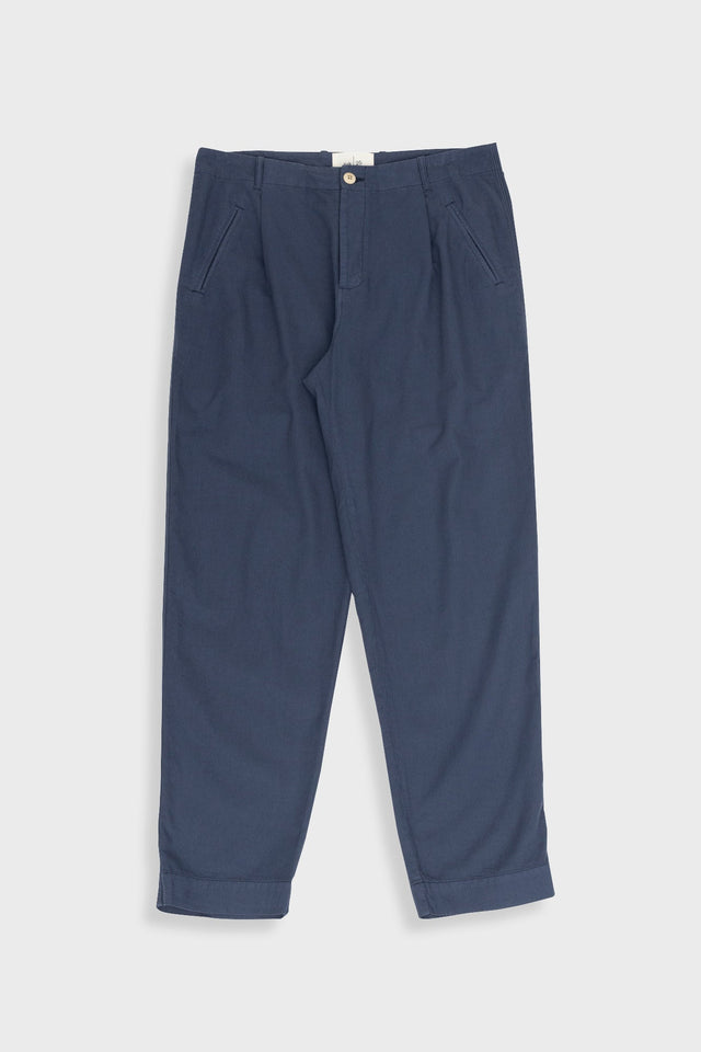 Assembly Pant - Navy Mini Stripe