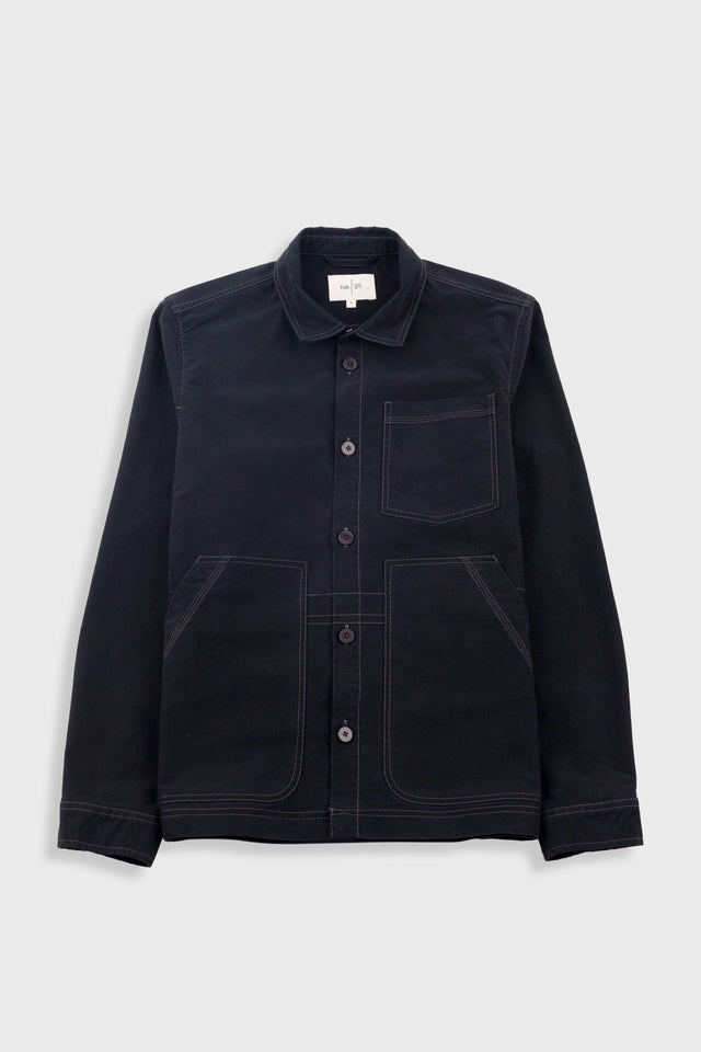 Assembly Utility Jacket - Black Brushed