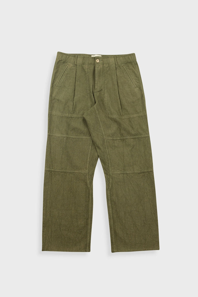 Assembly Utility Trouser - Light Olive Chunky Ripstop