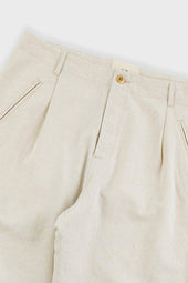 Assembly Pant Natural Linen Cotton Canvas