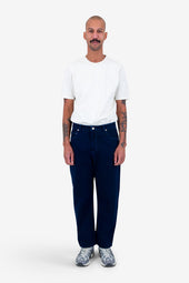 Barrel Leg Pant Deep Slub