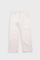 Barrel Leg Jean - Ecru Canvas