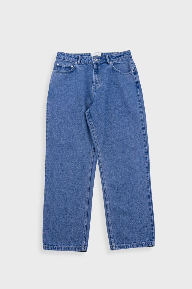 Barrel Leg Jean - Light Wash Denim