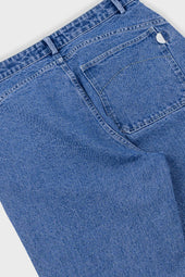 Barrel Leg Jean Light Wash