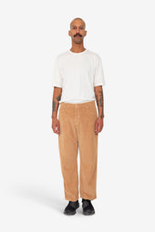 Barrel Leg Trouser Mink Chunky Cord