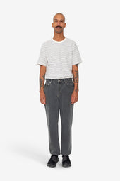 Barrel Leg Trouser Grey Denim