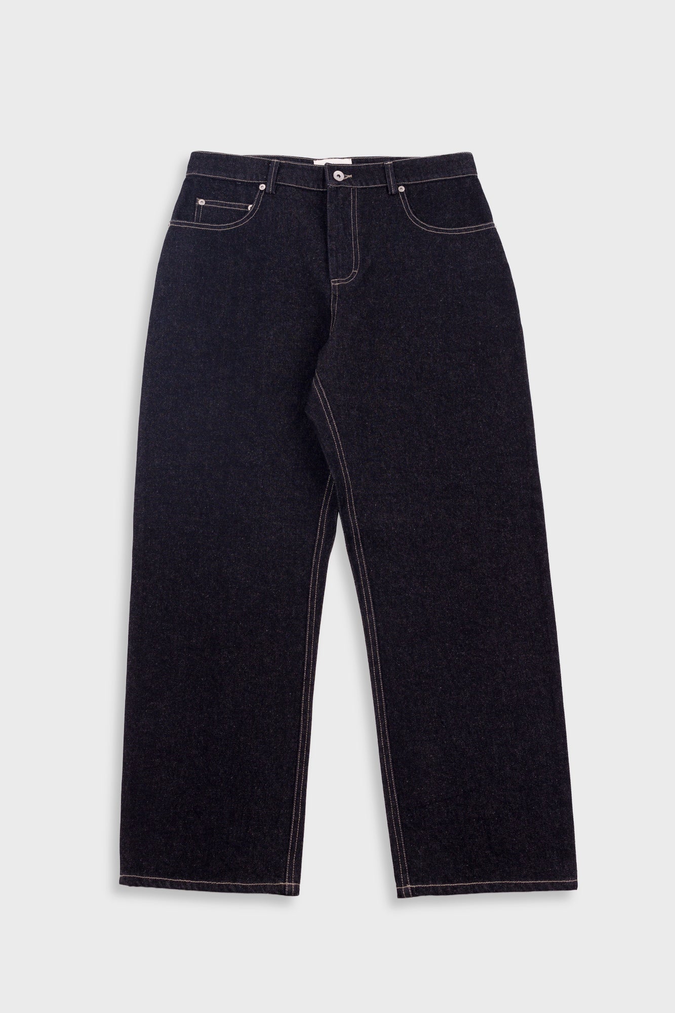 Barrel Leg Trouser Denim