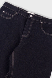 Barrel Leg Trouser Denim