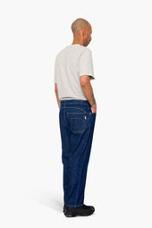 Barrel Leg Trouser Slub