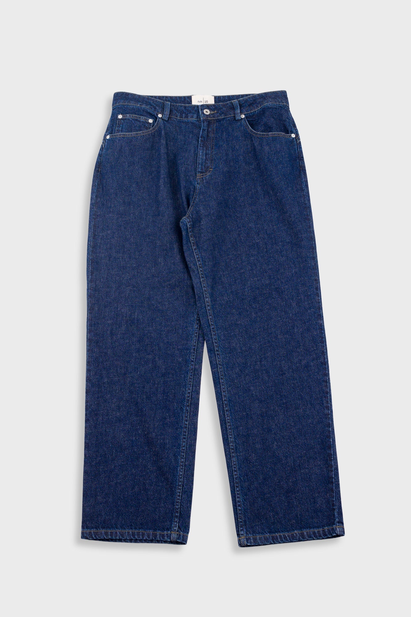 Barrel Leg Trouser Slub