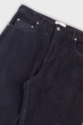 Barrel Leg Trouser Grey Chunky Cord