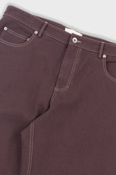 Barrel Leg Trouser Soft Twill