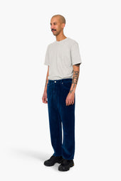 Barrel Leg Trouser Washed Cord