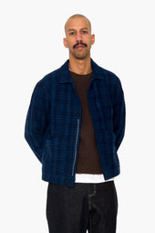 Chain Jacket Textured Check