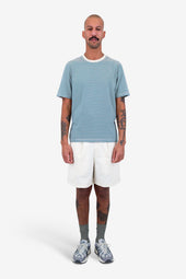 Classic Striped T Shirt Tropical Green Stripe