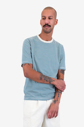 Classic Striped T Shirt Tropical Green Stripe
