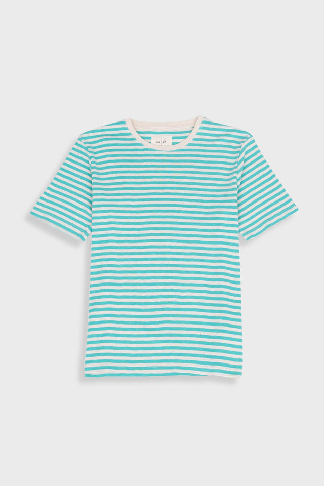 Classic Striped T-Shirt - Tropical Green Stripe