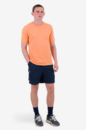 Contrast Sleeve T Shirt Faded